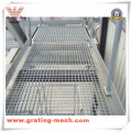 Rejilla de acero galvanizado / Rejilla de barra de metal para plataforma